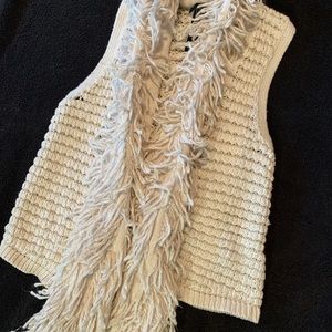 Calvin Klein sweater with gold speckles. Super adorable on